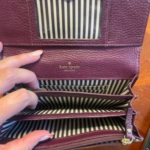 Kate Spade ♠️ 5”x3.5” Leather Wallet